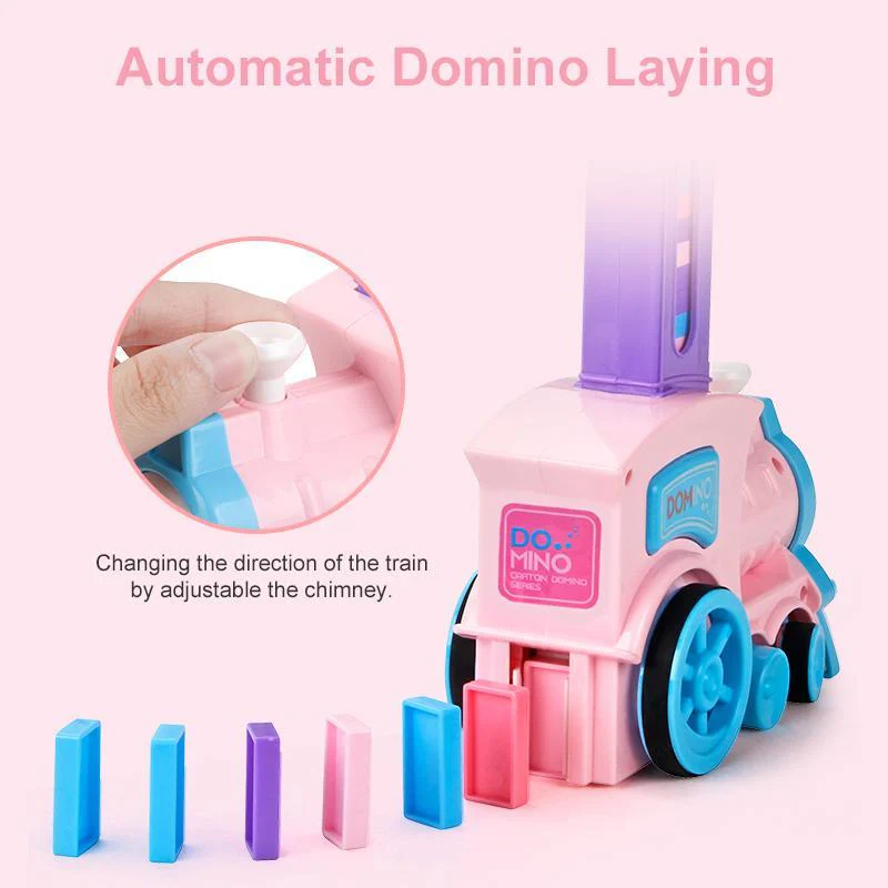 Domino Automatic Laying Toy Train - Image 10
