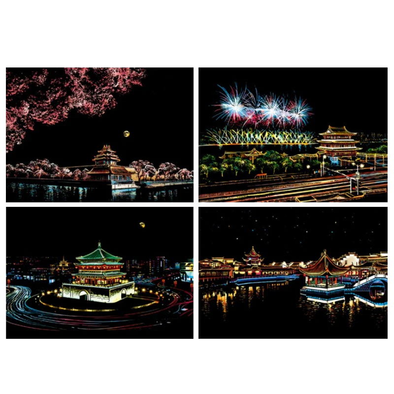 Dream Castle Scratch Painting Kit - Image 12