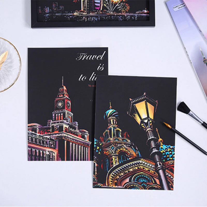 Dream Castle Scratch Painting Kit - Image 15