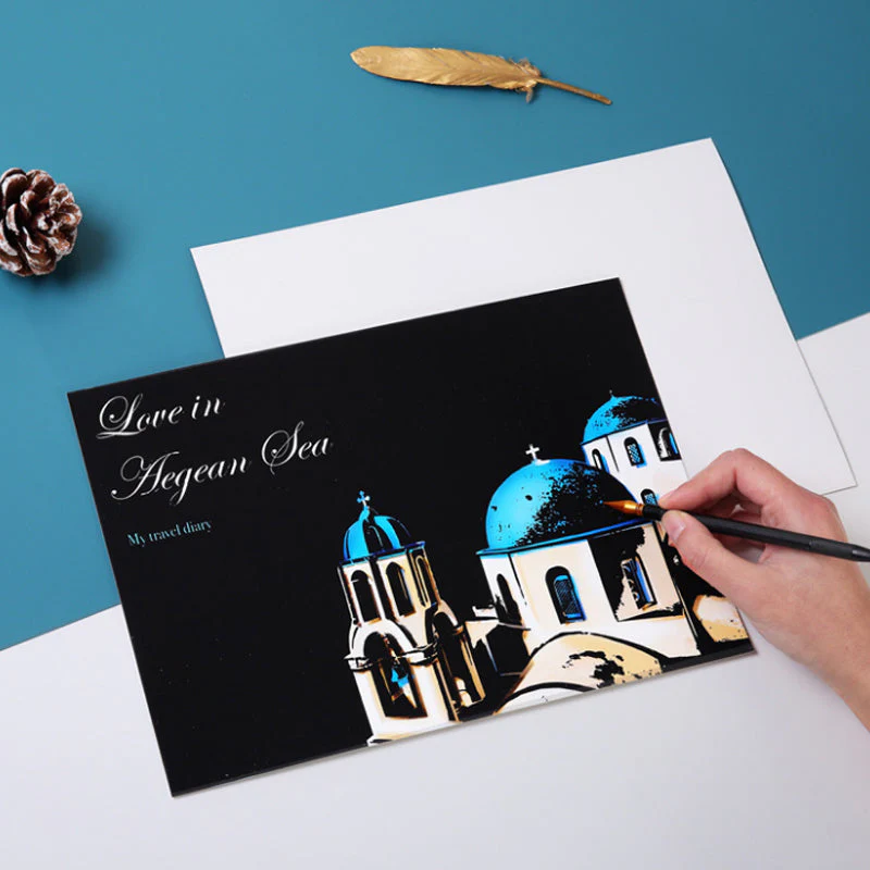 Dream Castle Scratch Painting Kit - Image 20