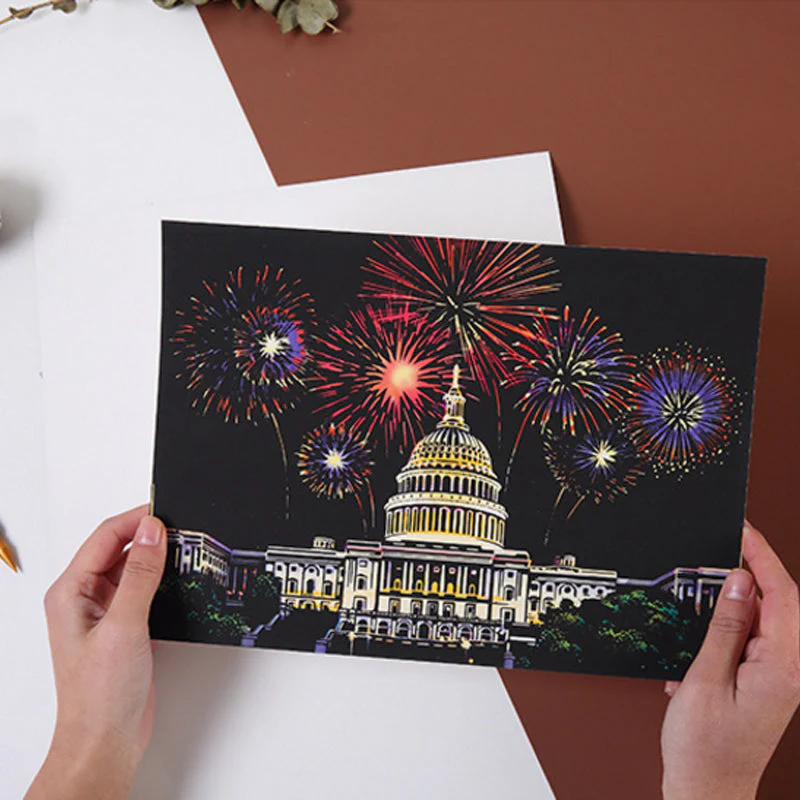 Dream Castle Scratch Painting Kit - Image 21