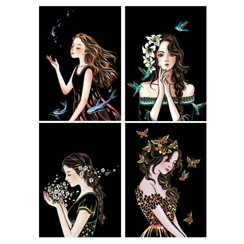 Dream Castle Scratch Painting Kit - Image 3