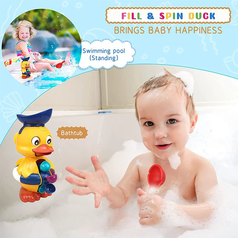 Duck Waterwheel Bath Toys - Image 4