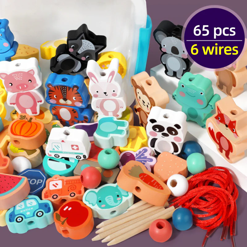 Educational Lacing Beads - Image 3