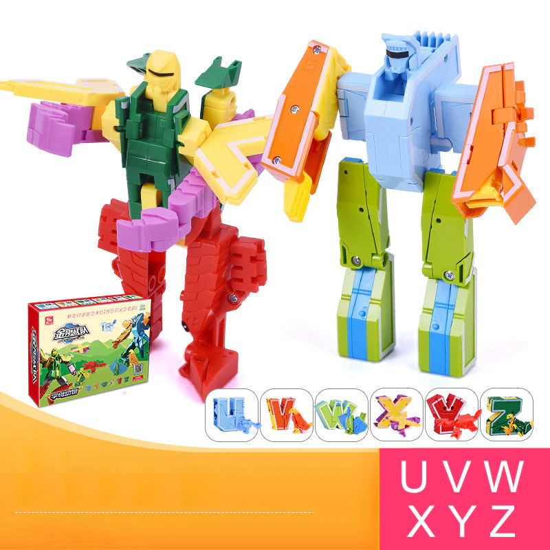 English Letters Deformed Dinosaur Toys - Image 8
