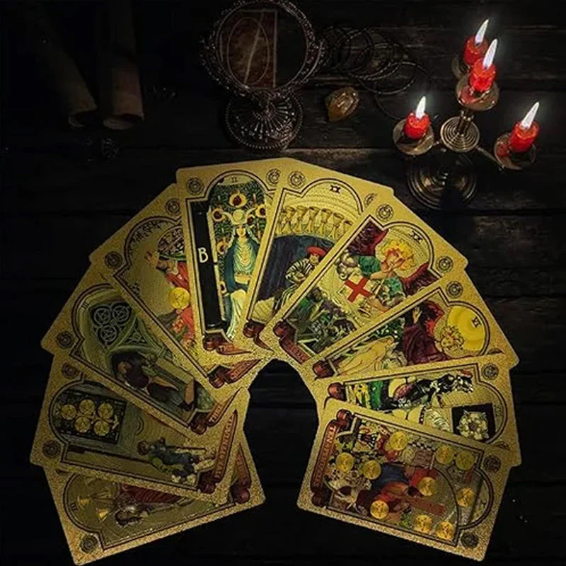 Explore the Mystical World of Tarot Gold Foil Tarot - Image 11