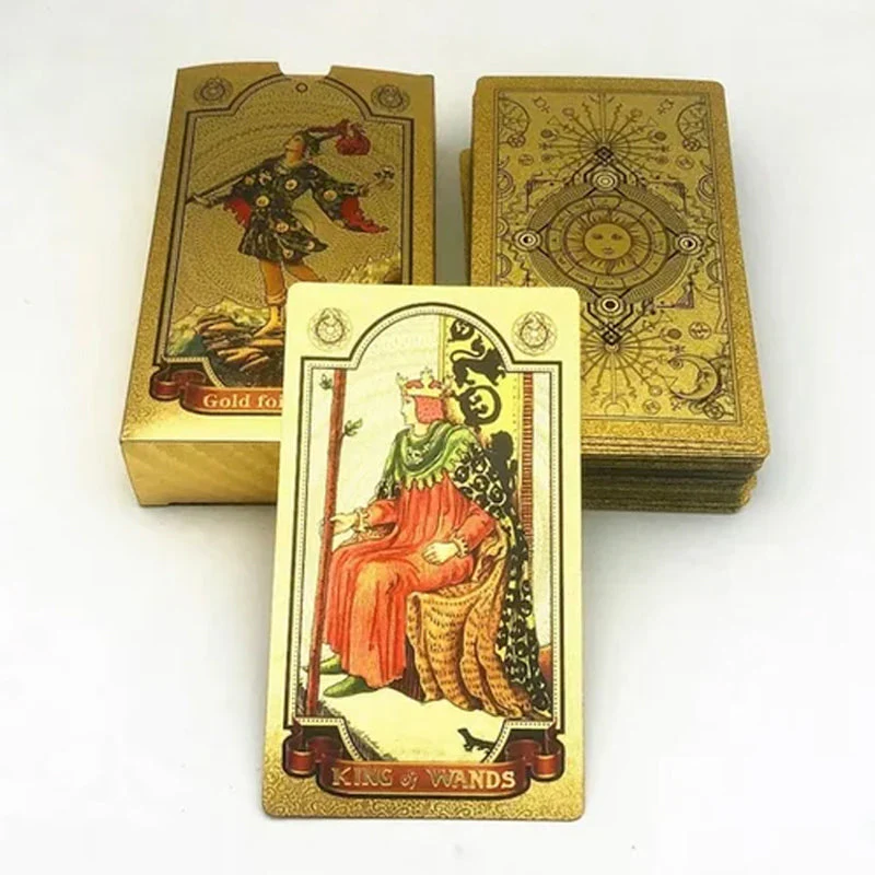 Explore the Mystical World of Tarot Gold Foil Tarot - Image 12