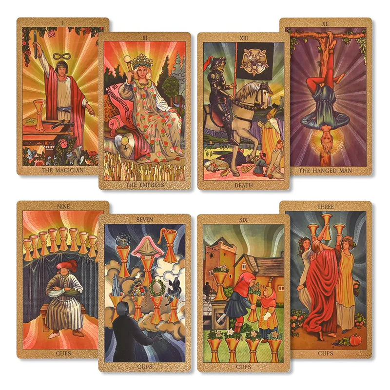 Explore the Mystical World of Tarot Gold Foil Tarot - Image 13
