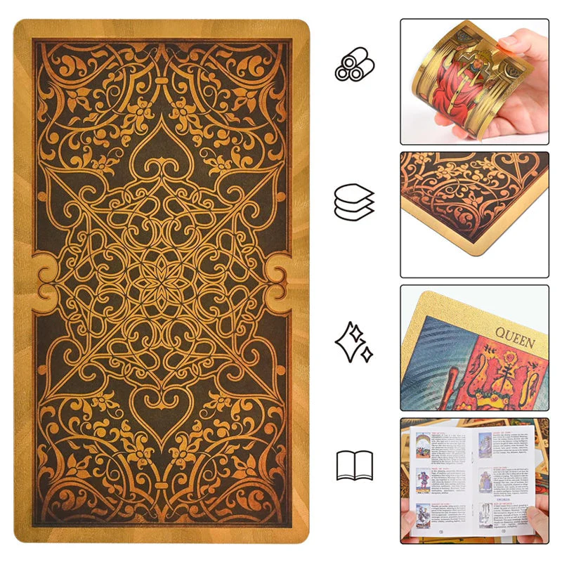 Explore the Mystical World of Tarot Gold Foil Tarot - Image 15