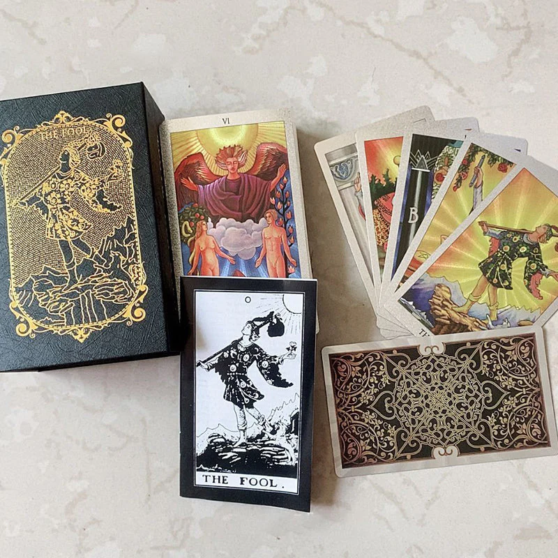 Explore the Mystical World of Tarot Gold Foil Tarot - Image 16