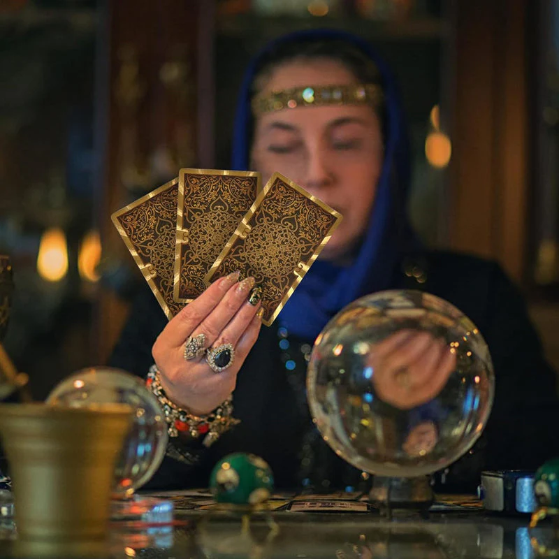 Explore the Mystical World of Tarot Gold Foil Tarot - Image 19