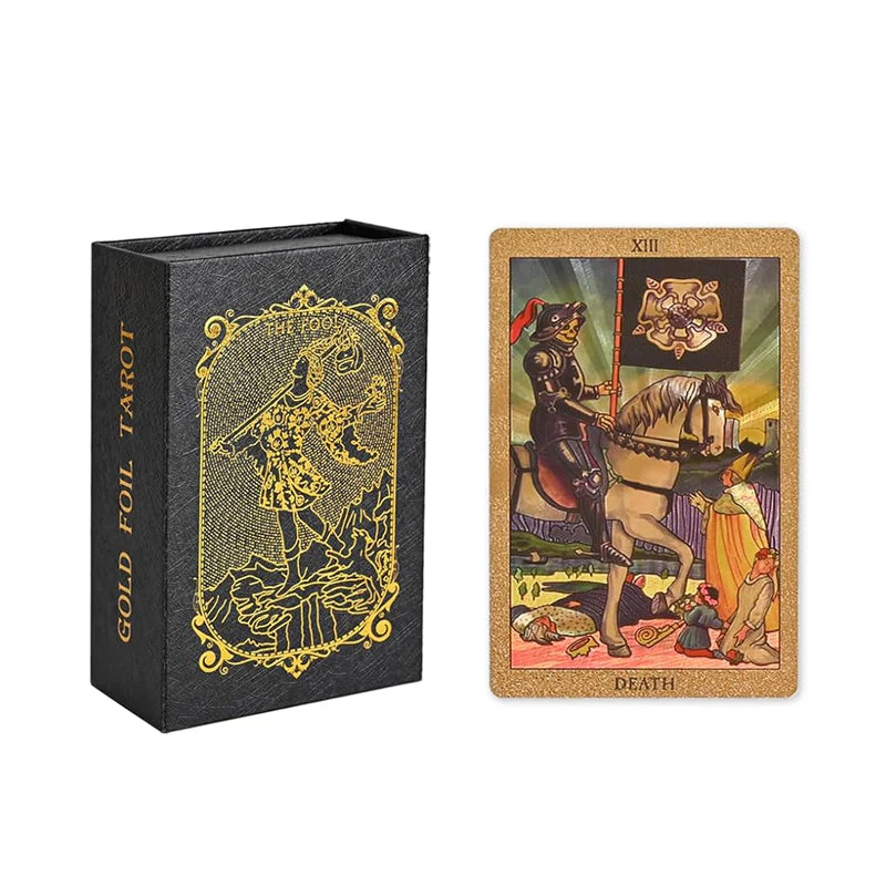 Explore the Mystical World of Tarot Gold Foil Tarot - Image 4