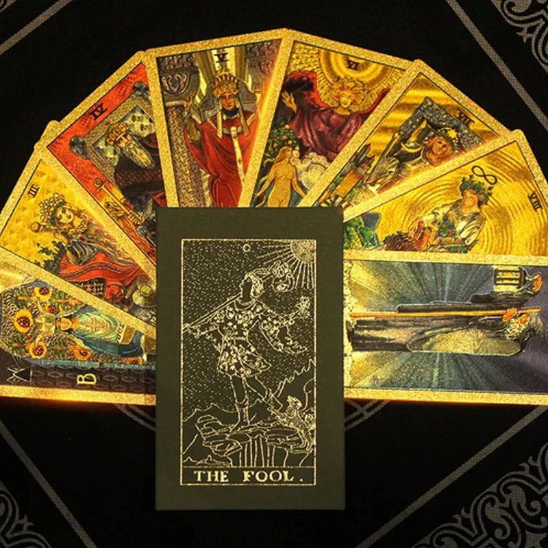 Explore the Mystical World of Tarot Gold Foil Tarot - Image 5