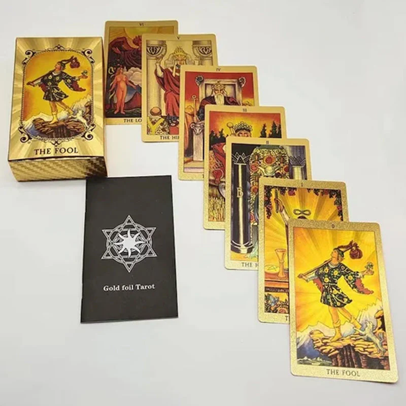 Explore the Mystical World of Tarot Gold Foil Tarot - Image 7