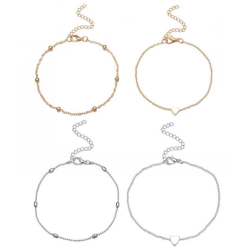Fashion Heart Anklets for Women - Image 4