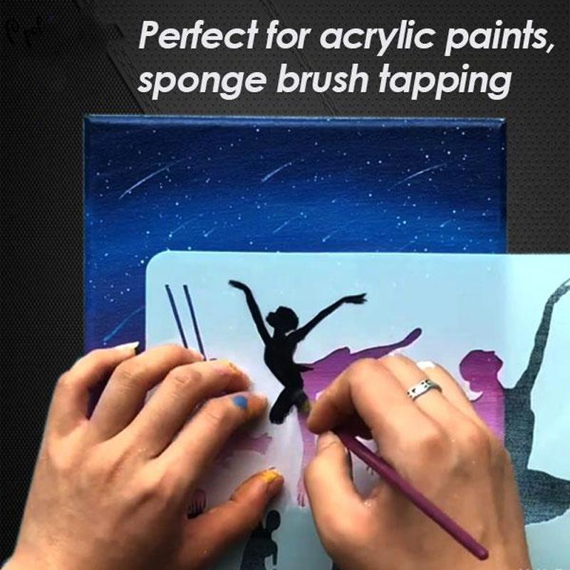 Fast Draw Stencil Art Templates( 12 Sheets/Set ) - Image 3