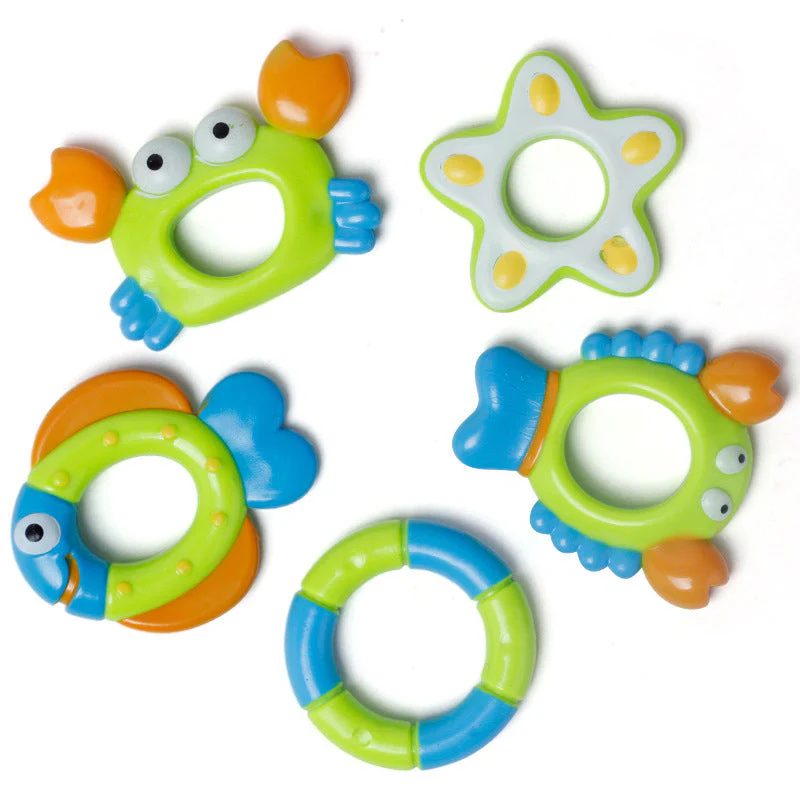 Floating Purple Octopus with 3 Hoopla Rings - Image 6