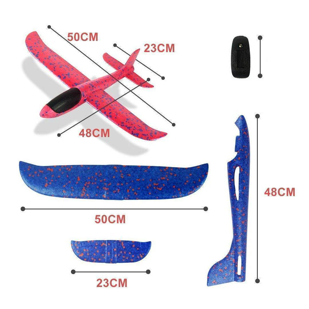 Foam Plastic Flying Glider Airplane(2PCS) - Image 6