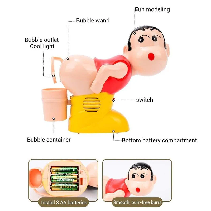 Funny gifts Fart Bubble Blower - Image 11