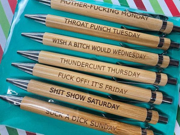 Funny Pen Set(7 PCS) - Image 2