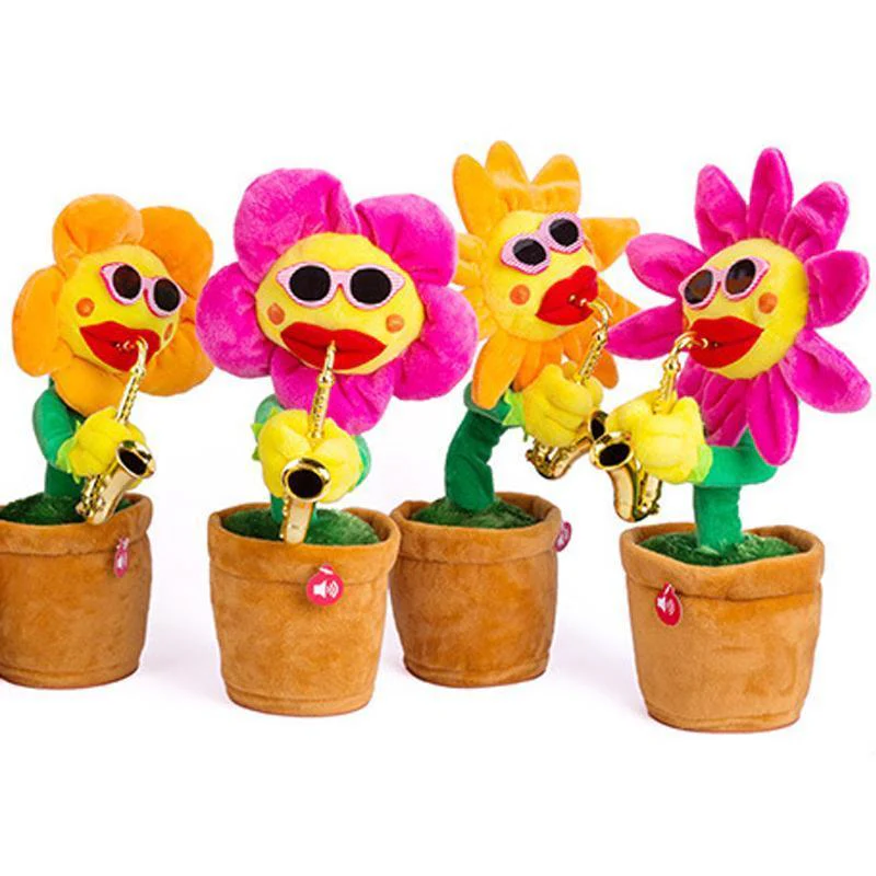 Funny toys - sun flower & crazy donkey - Image 3