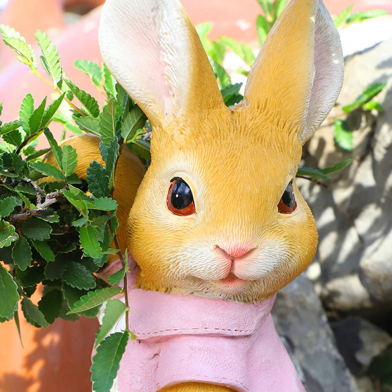 Garden Cartoon Rabbit Hanging Ornament - Image 4