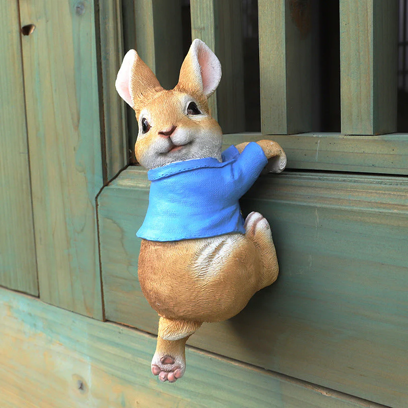 Garden Cartoon Rabbit Hanging Ornament - Image 7