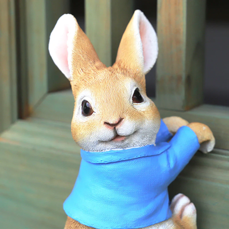 Garden Cartoon Rabbit Hanging Ornament - Image 8