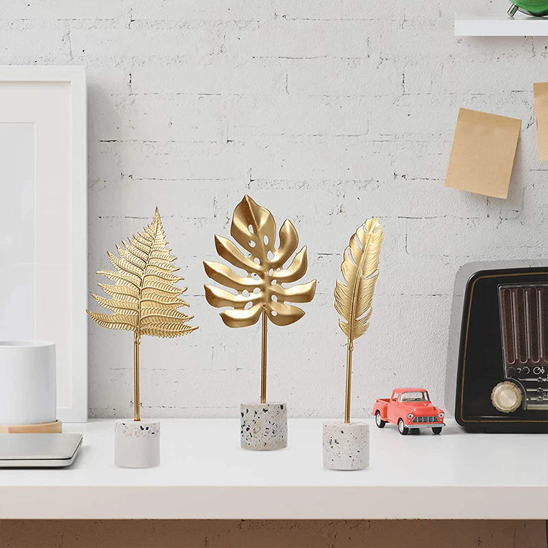 Golden Leaves Ornaments - Image 5