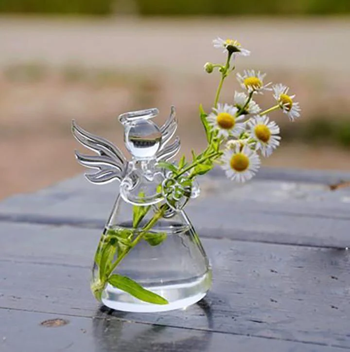 "Guardian Angel" - Flower Vase - Image 5