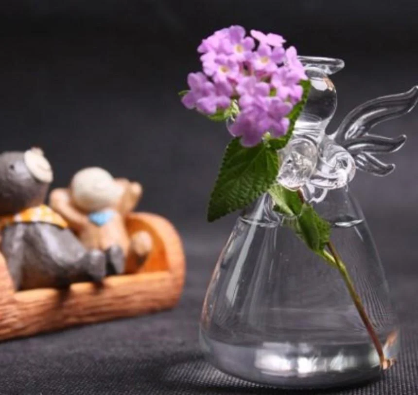 "Guardian Angel" - Flower Vase - Image 6