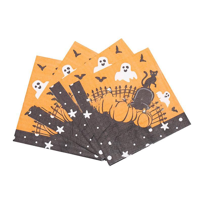 Halloween Decoration For Home Paper Napkins, 20 PCs - Image 5