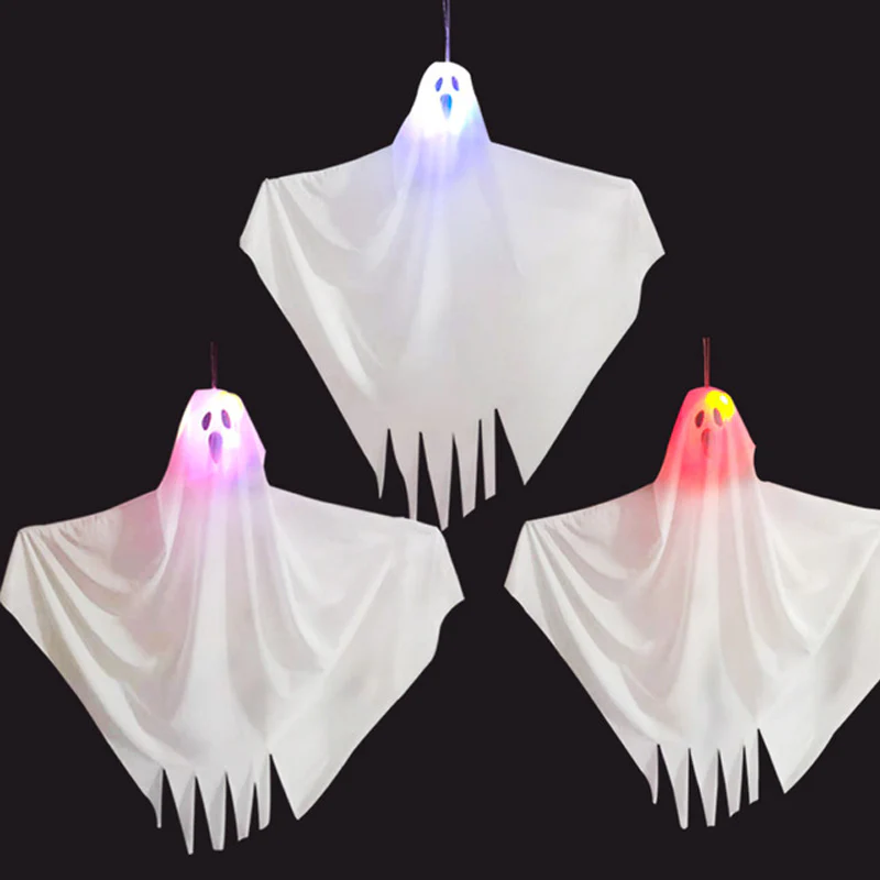 Halloween Decoration LED Light Hanging Ghost - Image 3