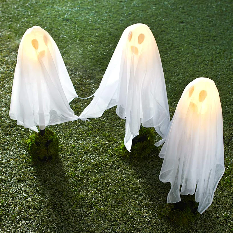 Halloween Decoration LED Light Hanging Ghost - Image 4