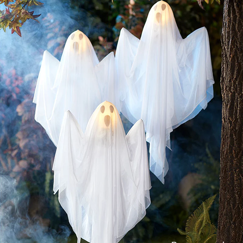 Halloween Decoration LED Light Hanging Ghost - Image 5