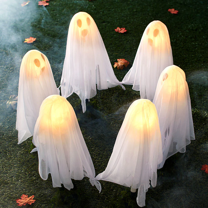 Halloween Decoration LED Light Hanging Ghost - Image 7