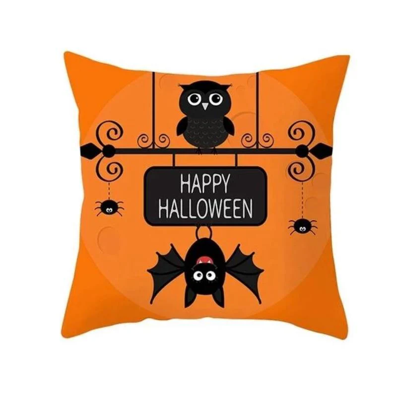 Halloween Decoration Pumpkin Cushion Cover - Image 13