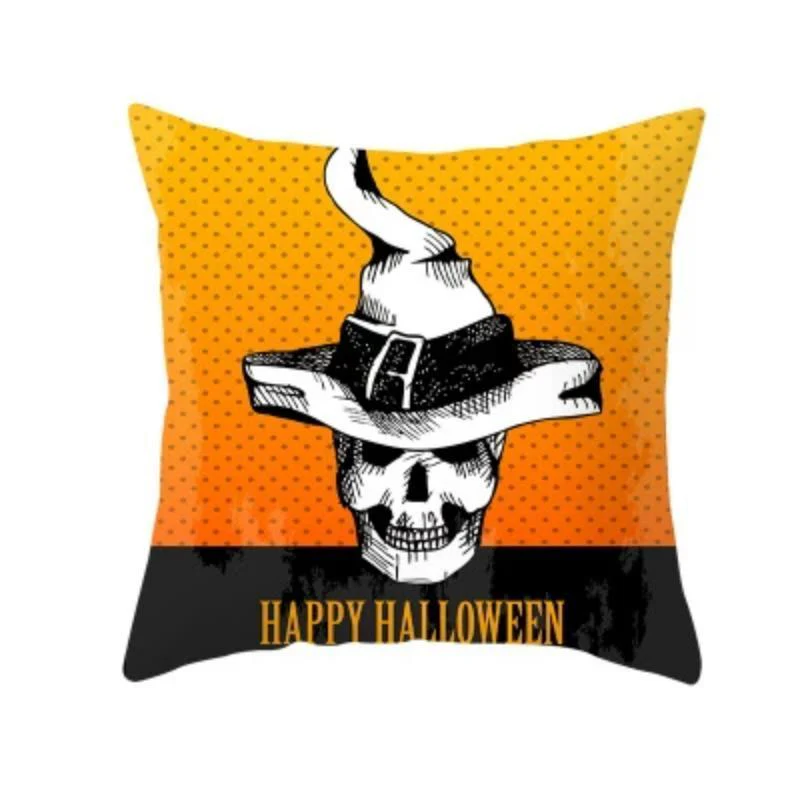Halloween Decoration Pumpkin Cushion Cover - Image 3