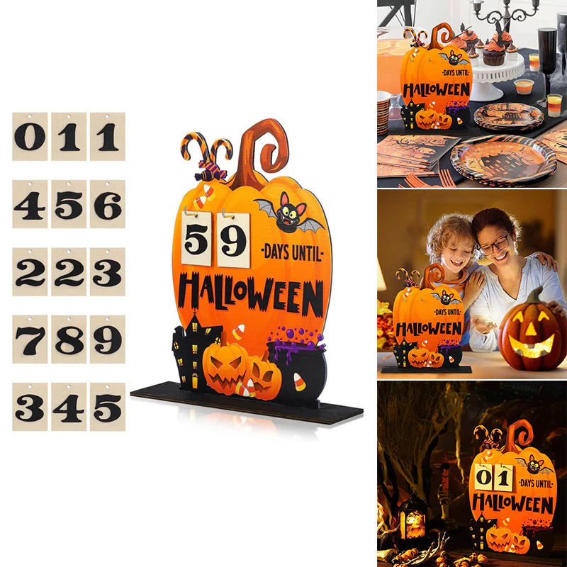 Halloween Wooden Advent Calendar - Image 10