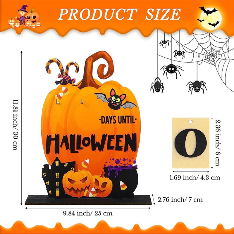 Halloween Wooden Advent Calendar - Image 11