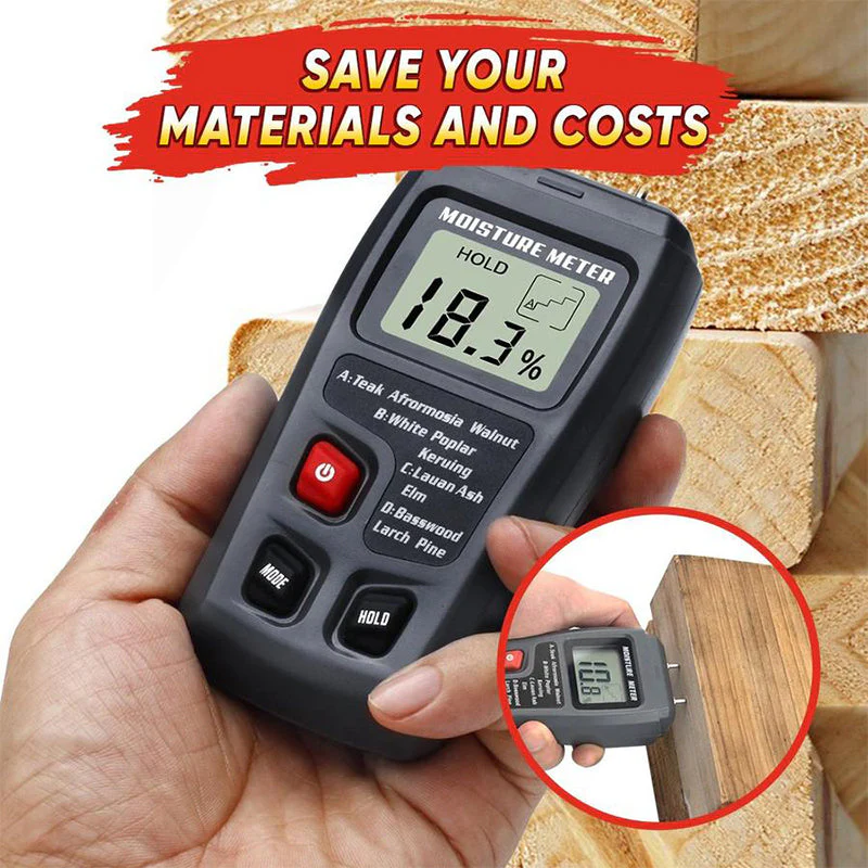 Handheld Digital Wood Moisture Meter - Image 3