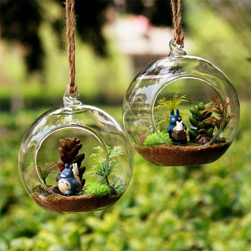 Hanging Glass Plant Pots - Image 2