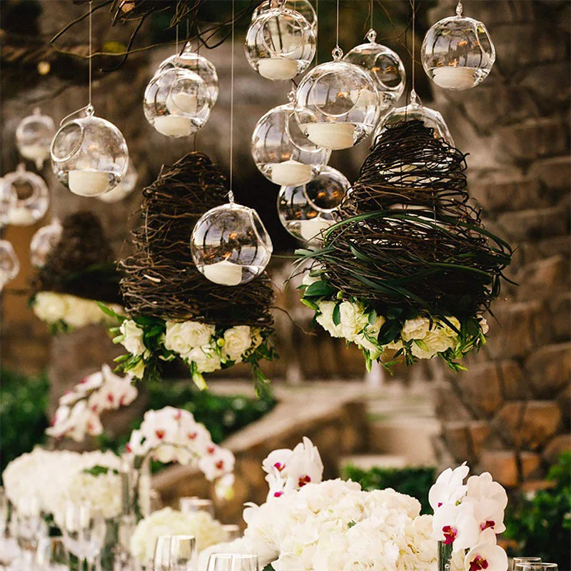 Hanging Glass Plant Pots - Image 6