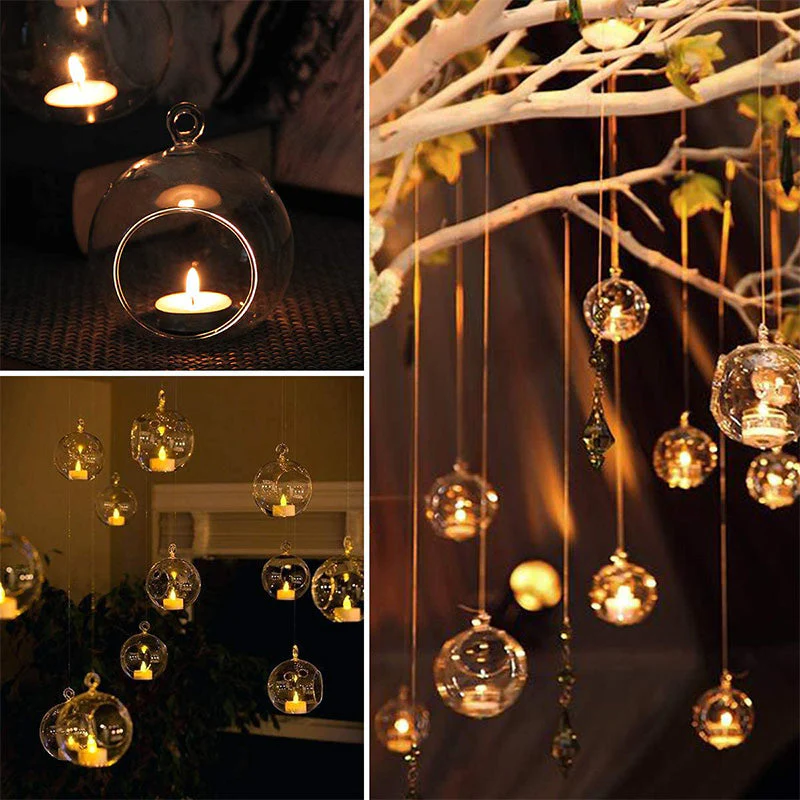 Hanging Glass Plant Pots - Image 8