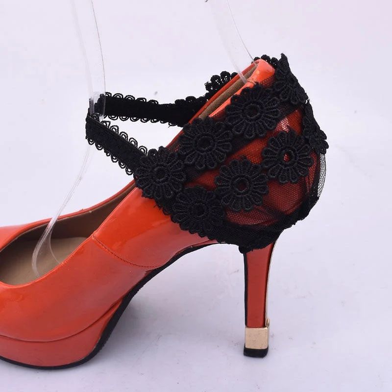 High-Heeled Shoes Anti-drops Heel Straps - Image 14