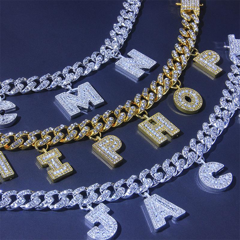 Hip Hop Initial Letters Pendant Anklets - Image 2