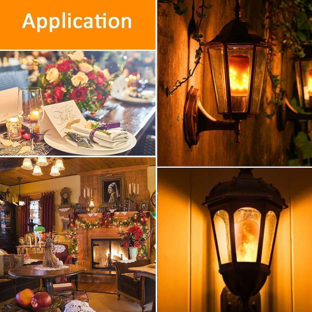Hirundo® LED Flame Light Bulb with Gravity Sensor - Image 4