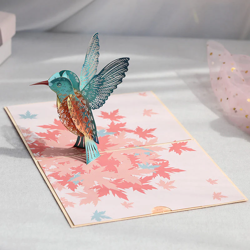 Hummingbird 3D Card - Image 2