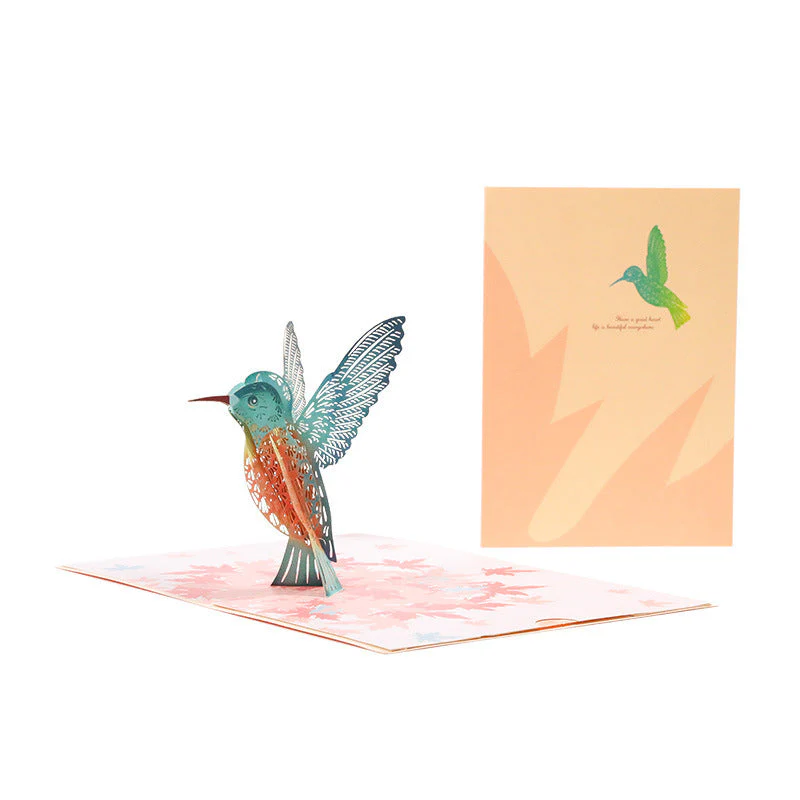 Hummingbird 3D Card - Image 3