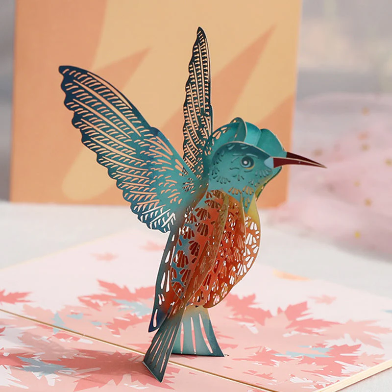 Hummingbird 3D Card - Image 4